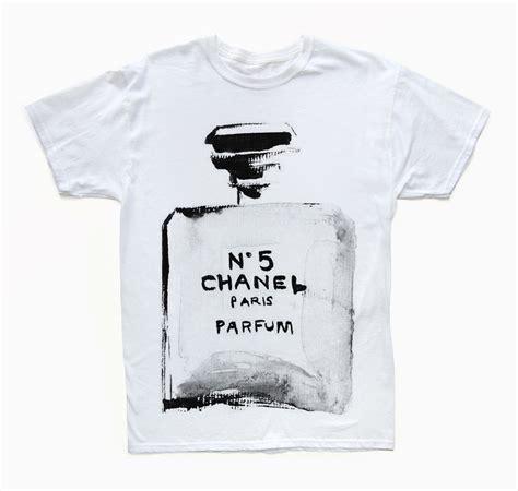 chanel n5 t shirt|chanel button up shirt.